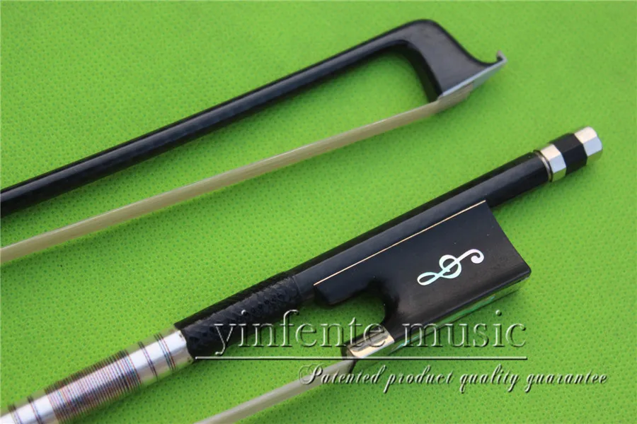 X-074# new one  4/4 Violin Bow   Carbon Fiber Fine  Sliver String High Quality