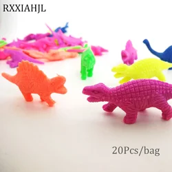 20Pcs Children's Toy Multi-Colored Marine Forest Dinosaur Magic growth Crystal mud Growing in water