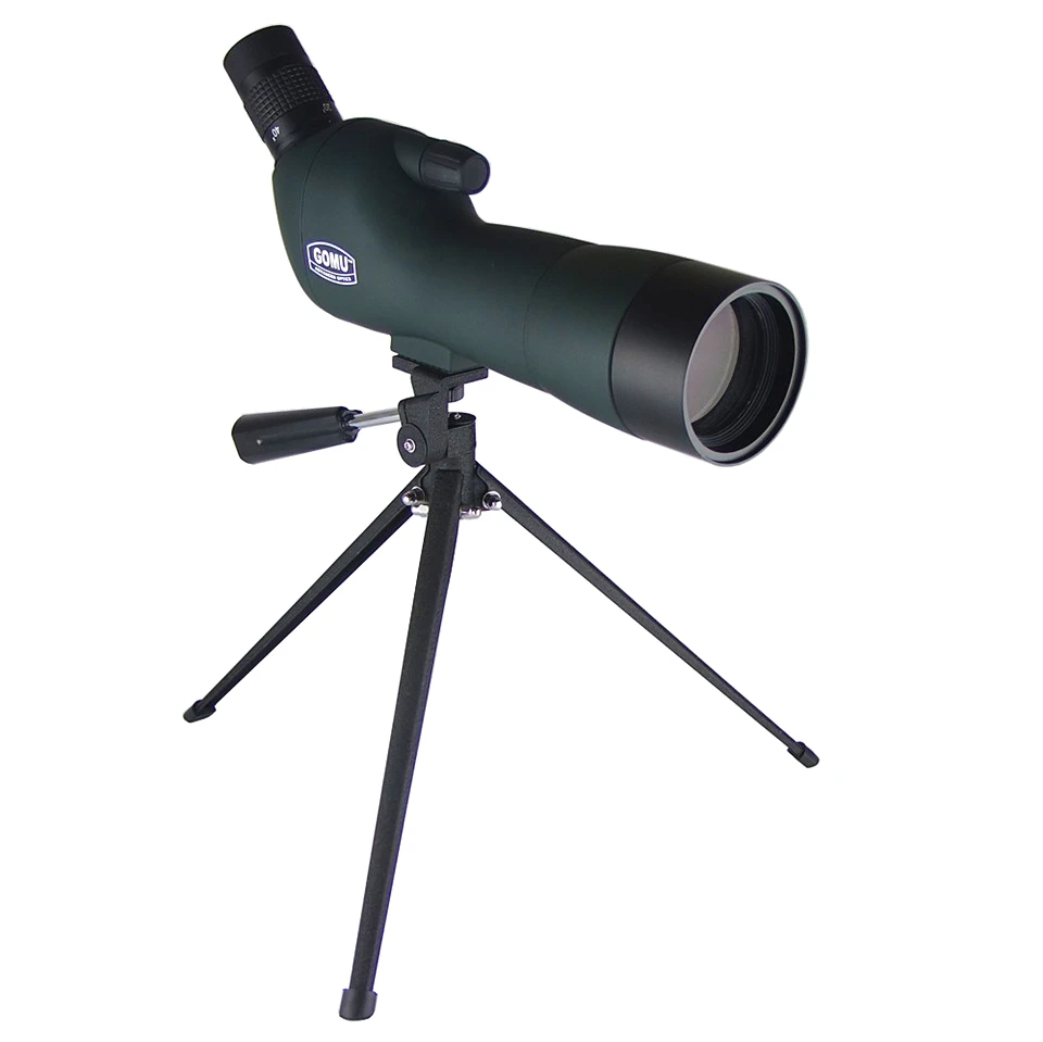 GOMU 20-60x60 Zoom Monocular Telescope Bird Watching HD Connect Nikonn\Canonn Camera Spotting Scopes Night Vision