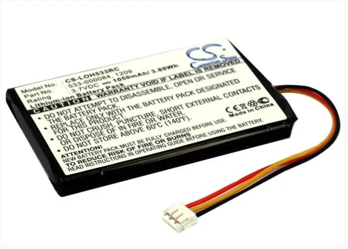 Cameron Sino 1050mAh battery for LOGITECH 915-000198 Harmony Touch Ultimate 1209 533-000083 533-000084