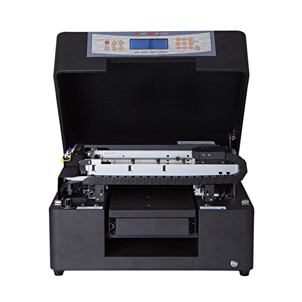 Factory Outlet Airwren AR-LED Mini6 Printing Machine A4 Size Decorative Wood LED UV Flatbed Printer