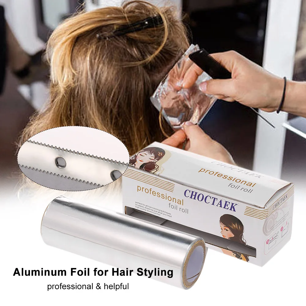 Aluminum Foil for Hair Perm Tint Hair Styling Foil Coloring Highlight Nail Art Hair Salon Tools Hairdressing Accessories