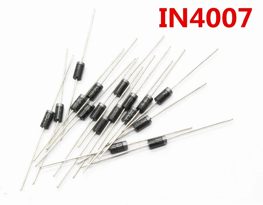 100PCS 1N4007 4007 1A 1000V DO-41 High quality Rectifier Diode IN4007