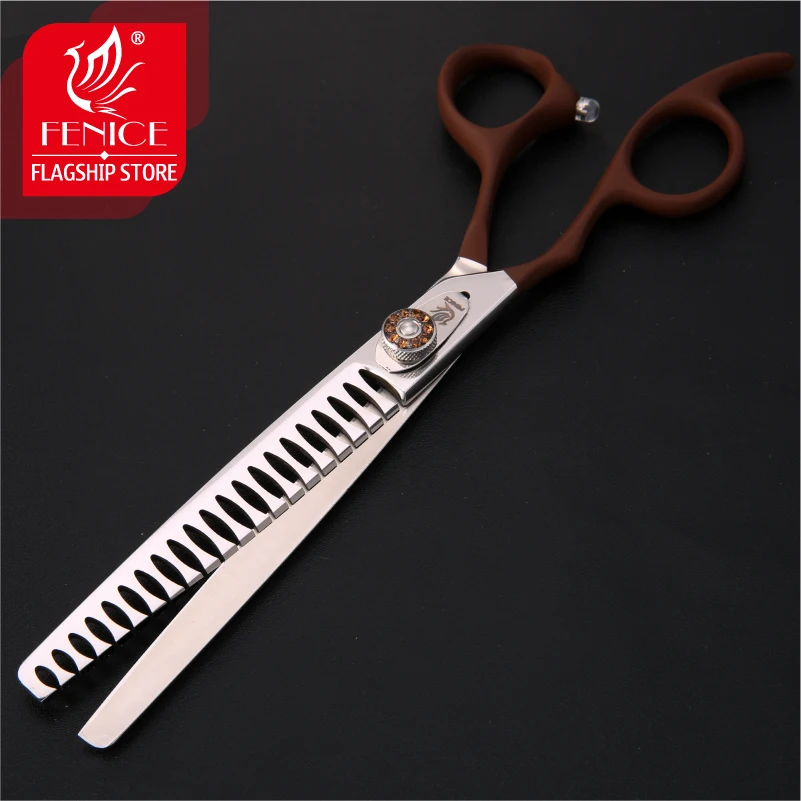 Professional JP440C pet grooming scissors Thinning Shears left-handed tools stainless steel JP440C 7 inch 7.5 inch