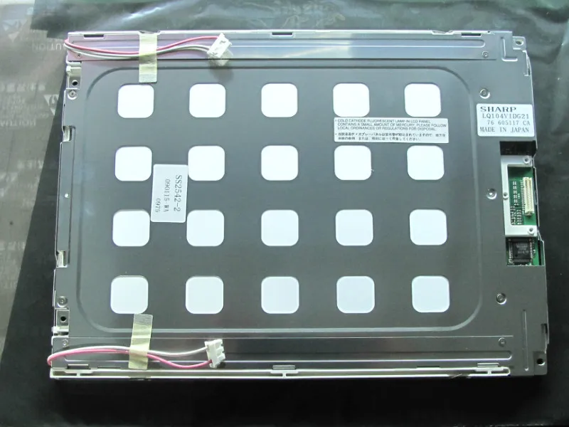 10.4 นิ้วหน้าจอ LCD LQ104V1DG21 สำหรับเครื่อง CNC หน้าจอระบบควบคุมอุตสาหกรรมหน้าจอ