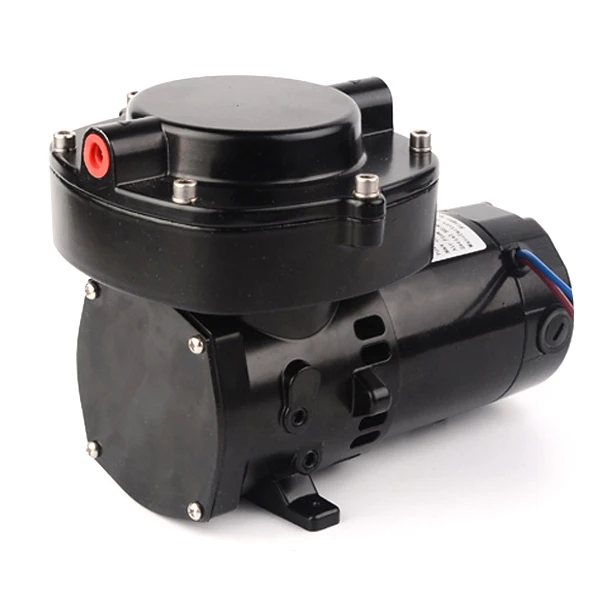 GZ70-12 12v/24v 100w DC Brush oilless Electric Diaphragm Pump with 68L/min vacuum flow