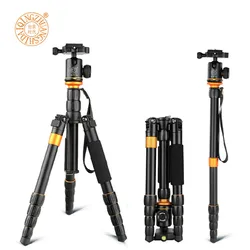 QZSD Q278 Lightweight Compact Tripod Monopod & Professional Ball Head for Canon Nikon DSLR Camera / Portable Camera Stand