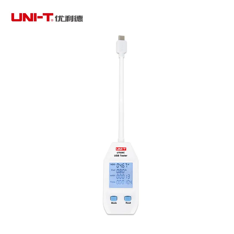 UNI-T UT658A/UT658C/UT658Dual/UT658LOAD Second-generation Type-A/Type-C USB tester; voltage/current/charge/capacity detector