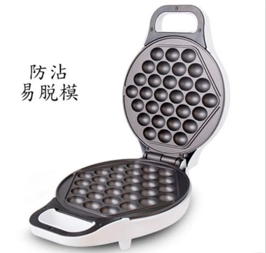 

Table Top Non-stick Eelctric Egg Waffle Maker Machine,QQ Puff Cake Machine NE