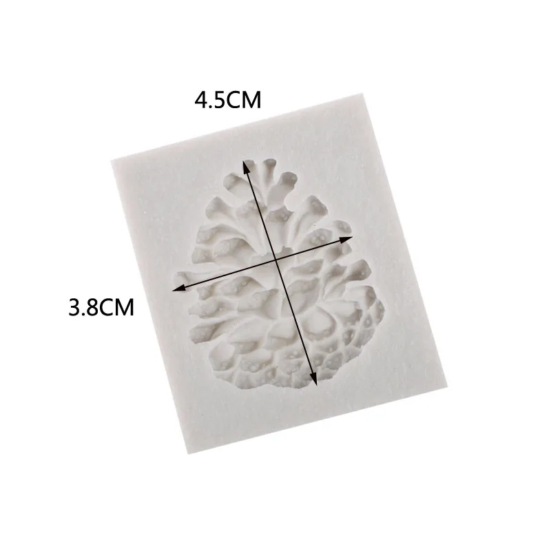 1 Piece Pine cones Shape Sugarcraft Silicone mold fondant mold cake decorating tools chocolate pinecone image 3