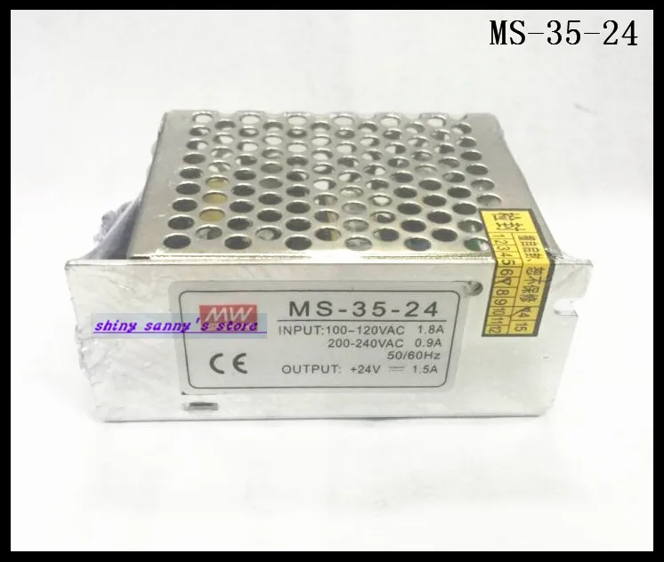 1Pcs MS-35-24 35W 24V 1.5A AC to DC Converter Small Volume Single Output Switching Power Supply Brand New