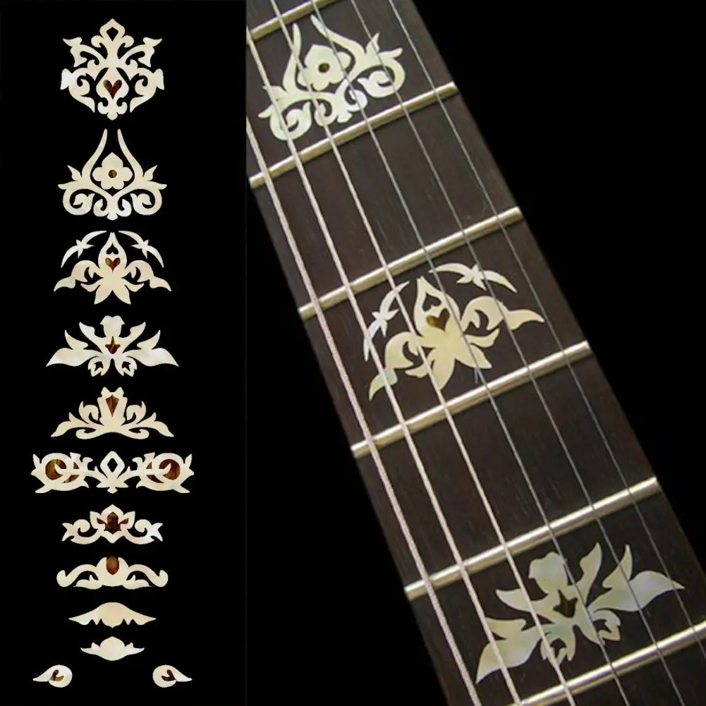 Fretboard Markers Inlay Sticker Decals for Guitar & Bass - Garcia Deluxe - WP