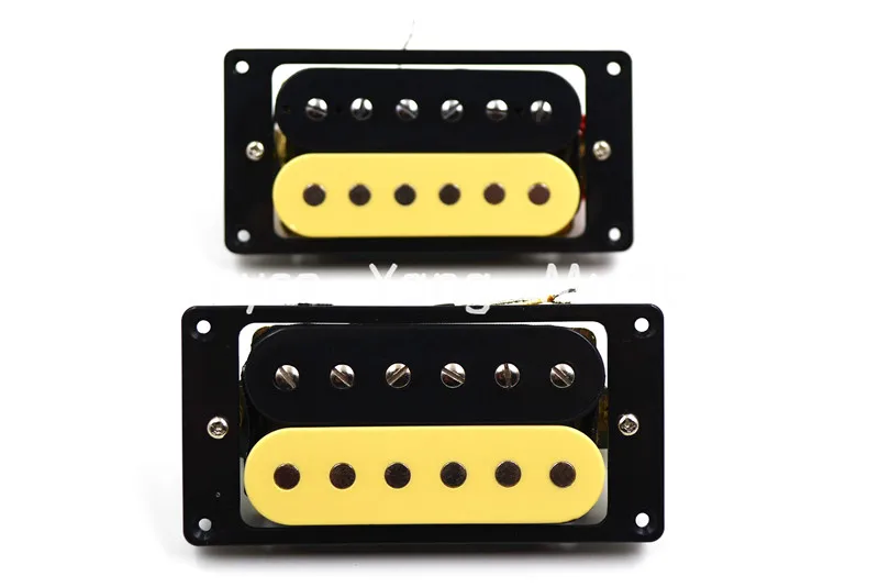 1 Set of 2pcs Zebra Humbucker Double Coil Pickups Neck&Bridge For LP Electric Guitar Pickups