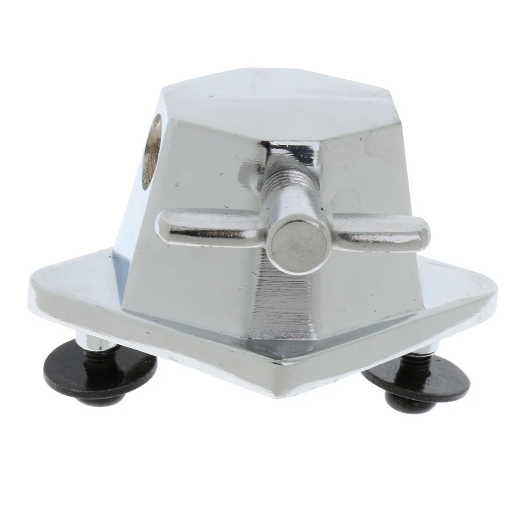 Tom Mount Chrome Floor Tom Leg Bracket for Tom Drum Set Parts Replacement Accessory