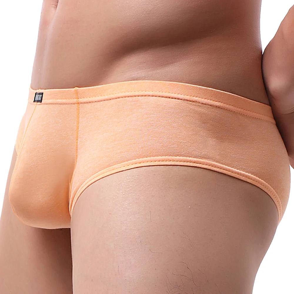 Men\'s Cotton Boxer Underwear Sexy Low Rise Men Pouch Boxer Shorts Soft Men Trunk