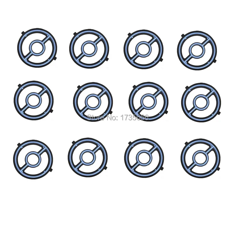 100PCS Engine Oil Cooler Seal Gasket For Ford Escape Focus Fusion Ranger Transit For MAZDA 3 5 6 Speed Tribute CX-7 CX-9 CX-5