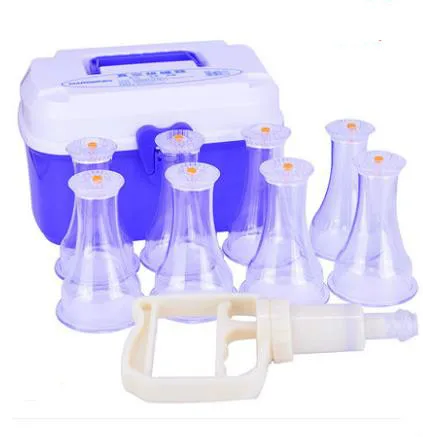 

Household vacuum cupping 8 piece in moisture absorption tank cupping, the body health care physical therapy vacuum tank gas type