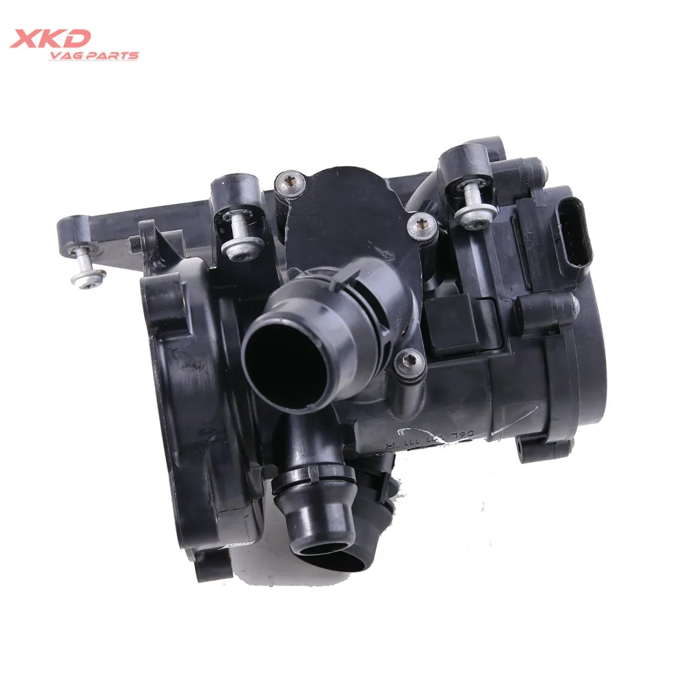 EA888 06L121111H/G Thermostat&Housing Assembly For V-W Golf MK7 Beetle 12-17 A-udi A3 A5 Q3 Q7 TT 2.0T