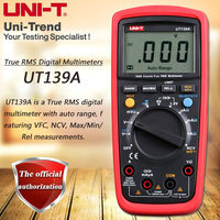 UNI-T UT139A/B/C True RMS Digital Multimeter; VFC Frequency Measurement/NCV Testing