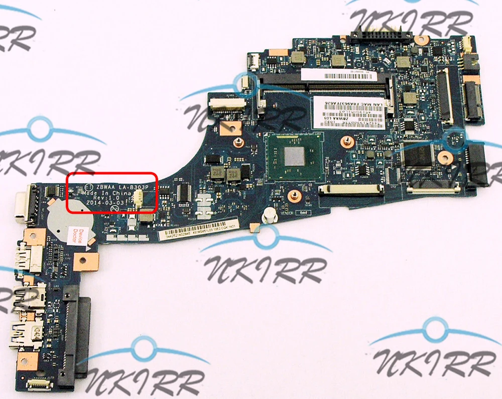 

ZBWAA LA-B303P K000891170 K000891460 N3530 motherboard for TOSHIBA SATELLITE C55T C55-B C55-B5201 B5110