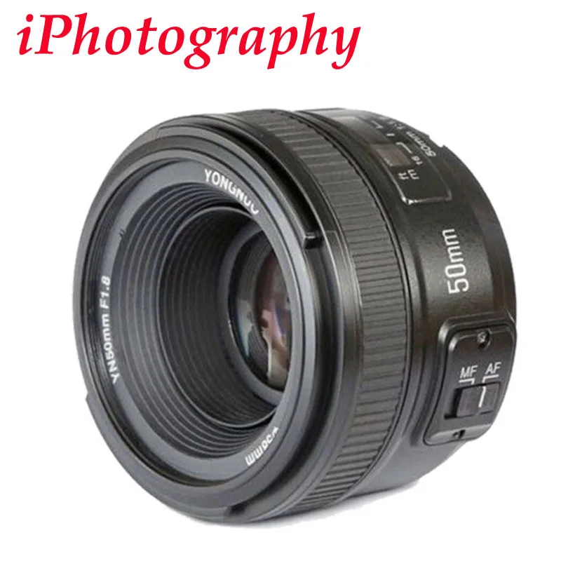 YONGNUO YN 50mm f1.8 AF Lens YN50mm Aperture Auto Focus Lense for Nikon D7100 D750 D5200 D3100 D3200 D810 D800 D700 D610 D600