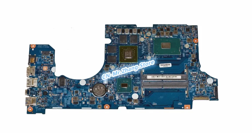 

Used FOR Acer Aspire VN7-592G Laptop Motherboard W/ I7-6700HQ CPU NBG6J11001 NB.G6J11.001 448.06B09.001M DDR4