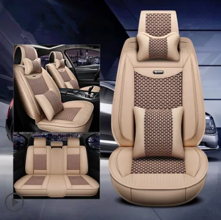 High quality! Full set car seat covers for Nissan X-trail T32 5 seats 2019 breathable durable seat covers for Xtrail 2018-2014