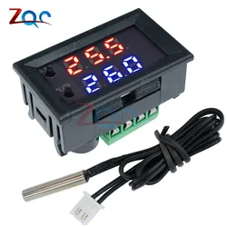 W1209WK W1209 WK W1219 DC 12V LED Digital Thermostat Temperature Control Thermometer Thermo Controller Switch Module +NTC Sensor