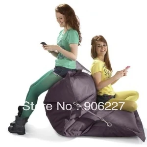 The original !!  Buggle up outdoor bean bag chair , Chocolate buckle beanbag , Mocha garden chair - free shipping