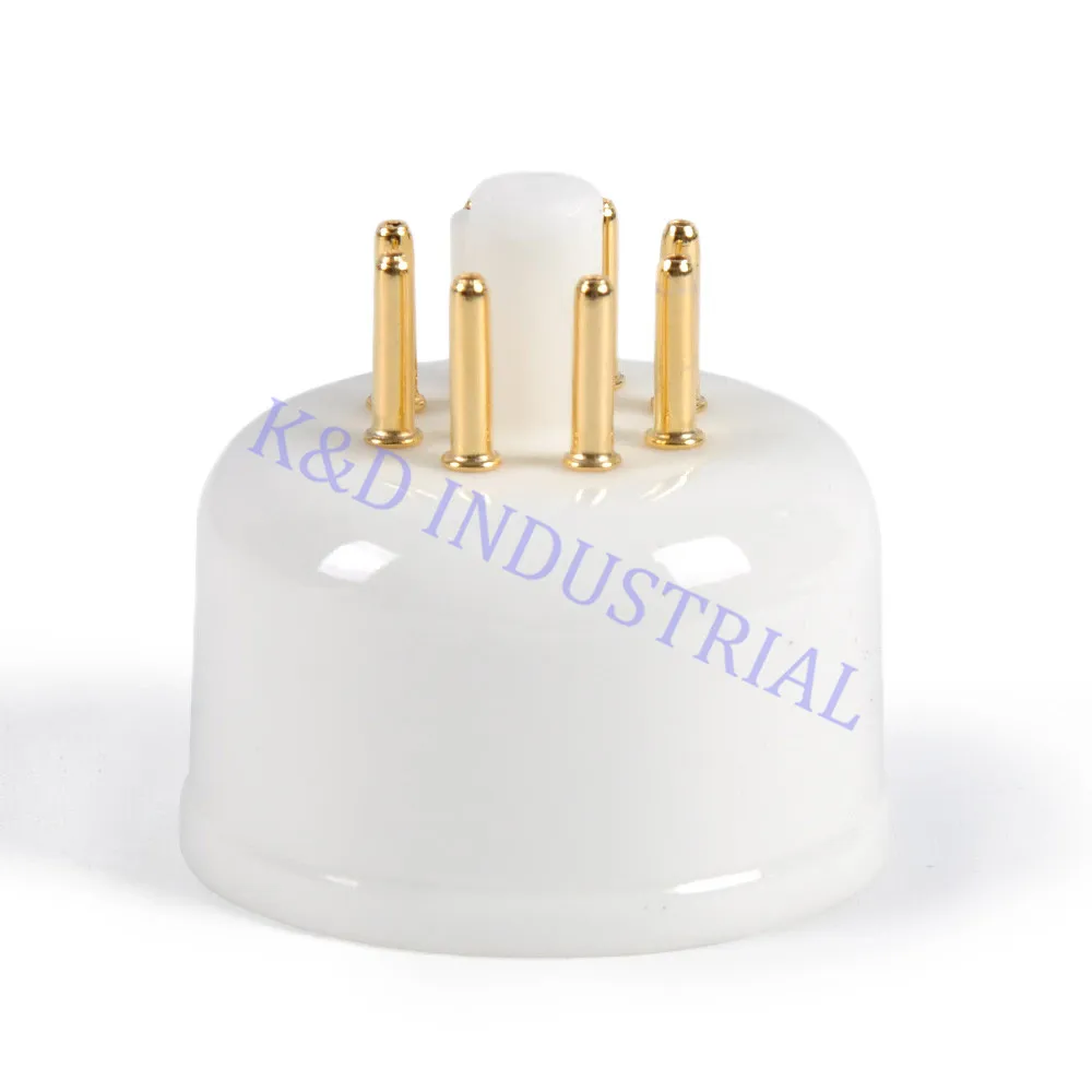 

5pcs 8pin All Octal Gold Plate KT88 6550 KT66 Tube Base Sockets For Guitar Amp Parts