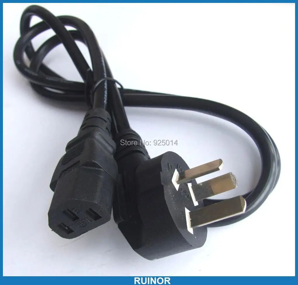 1PCS AC Power Adapter Cord Cable 10A 250V 120CM 3-prong Australia