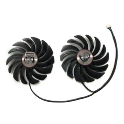 2Pcs/Set,GPU Cooler,Graphics Video Card Cooling Fan,PLD10010S12HH,For MSI GTX 1080 1070 RX580 RX480 RX 480 580 Asic Bitcoin Mine