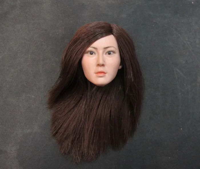 

CIAN 1/6 scale female head shape for 12" action figure doll accessories doll head carved not include the body and clothes