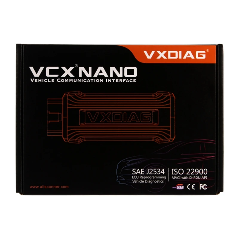 Professional VXDIAG VCX NANO For Land Rover For Jaguar 2 IN 1 Software JLR SDD V154 Auto Diagnostic Scanner Tool