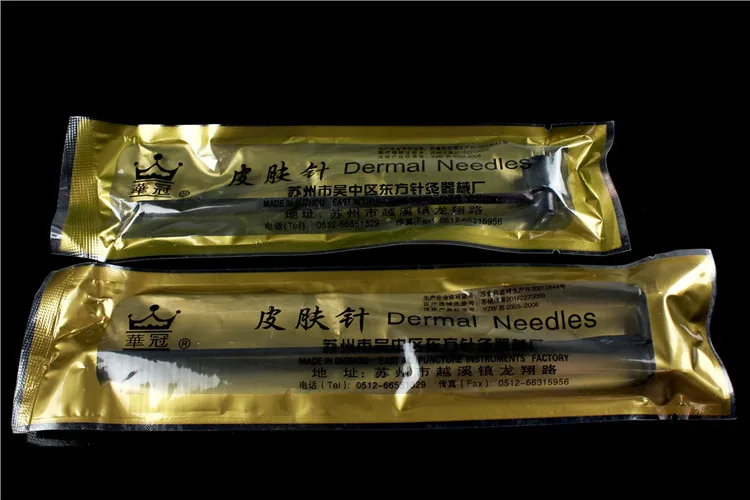 

Medical Huaguan Single-head Skin Needle Double-head Plum Blossom Needle Seven-star Needle Bloodletting Needle Cupping and Acupun