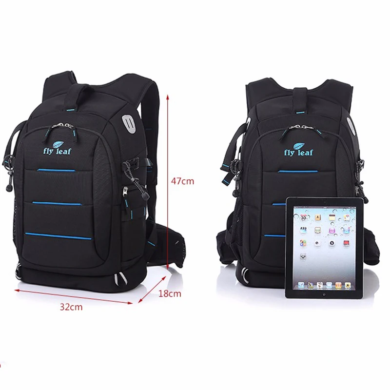 FL 336 DSLR Camera Bag Photo Bag Camera Backpack Universal  Large Capacity Travel Camera Backpack For Canon/Nikon Digital Camera