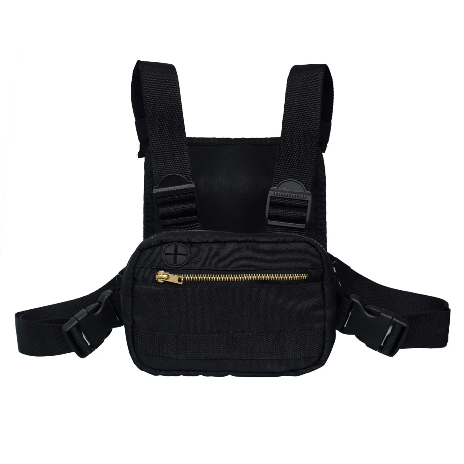 

Men Women Outdoor Riding Climbing Chest Bag Adjustable Accessory Bag Hiking Travel Nylon Small Sports Bags Pouch
