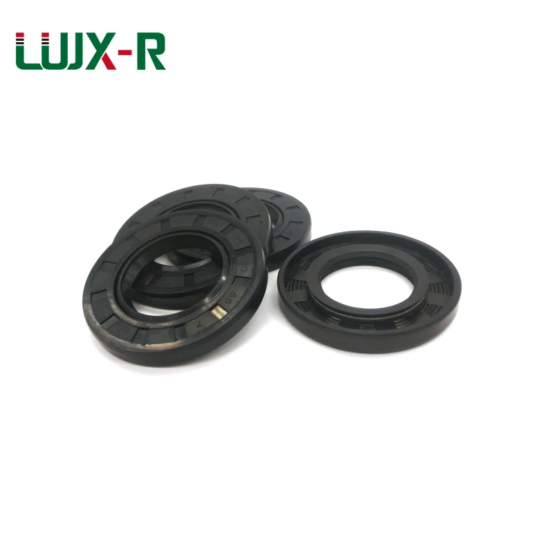 LUJX-R 2pcs Rubber Gasket Nitrile TC Skeleton Oil Seal Radial Shaft Seals Simmer Ring Rotary 51x76x12/52x65x10/52x70x10-54x75x10