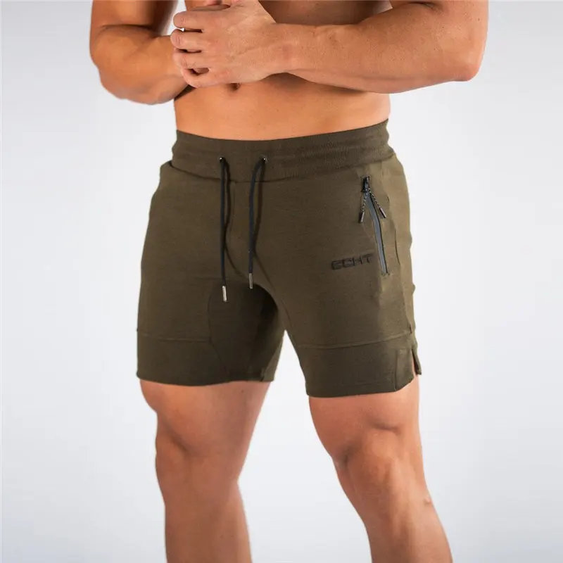 Pantalones cortos de culturismo para hombre, pantalón corto de verano, informal, para correr, entrenamiento, playa, 2019