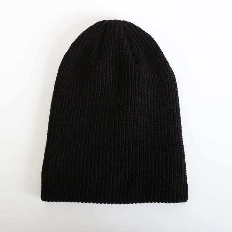 2021 Beanies Knitted Hats Solid Color Caps for Autumn Winter Men Short Head Cap Outdoor Warm Melon Cap Street Head Cap Women Hat