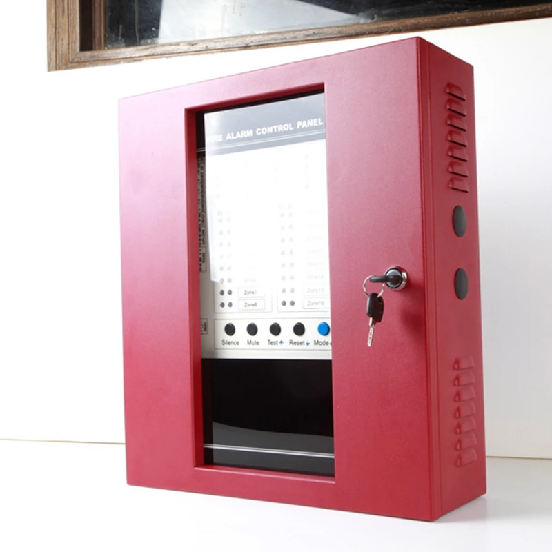 Fire Alarm 4 Zone Security Alarm Panel Conventional Fire Alarm Control Panel For Home School Shop Building