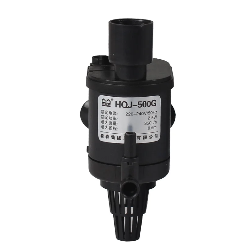 HQJ-500G/700G/900G /HQJ 1000B Aquarium Powerhead filter Submersible pump Oxygen pump tank Aquarium fountain