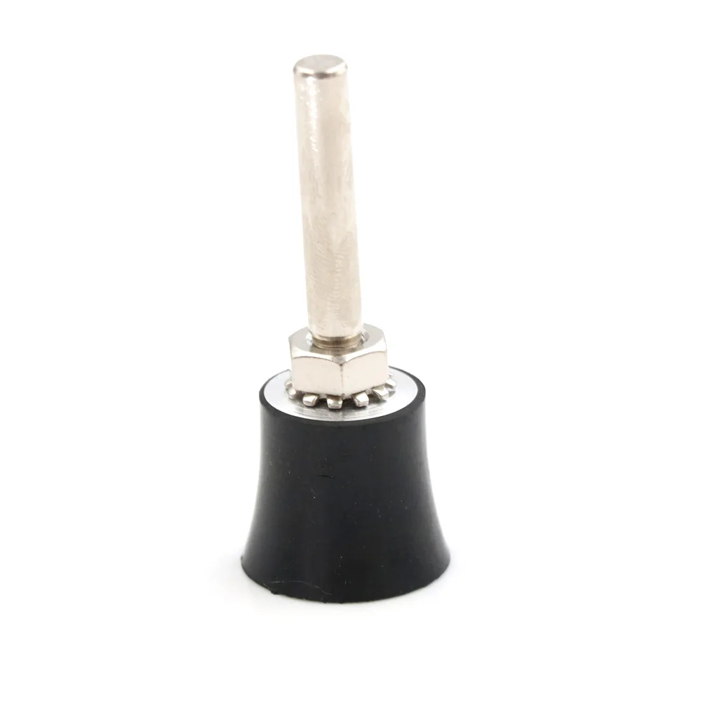 1PCS 1 "Schleifen Disc Halter Roloc Rolle & Lock Rotary Pad Halter 6mm Schaft Schleif Disc Halter für Roloc Polieren Schleif Scheiben