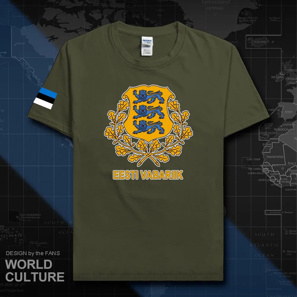 Estonia Estonian mens t shirts jerseys nation tshirt tops cotton t-shirts Short Sleeve tees country flag clothing EST Eesti 20
