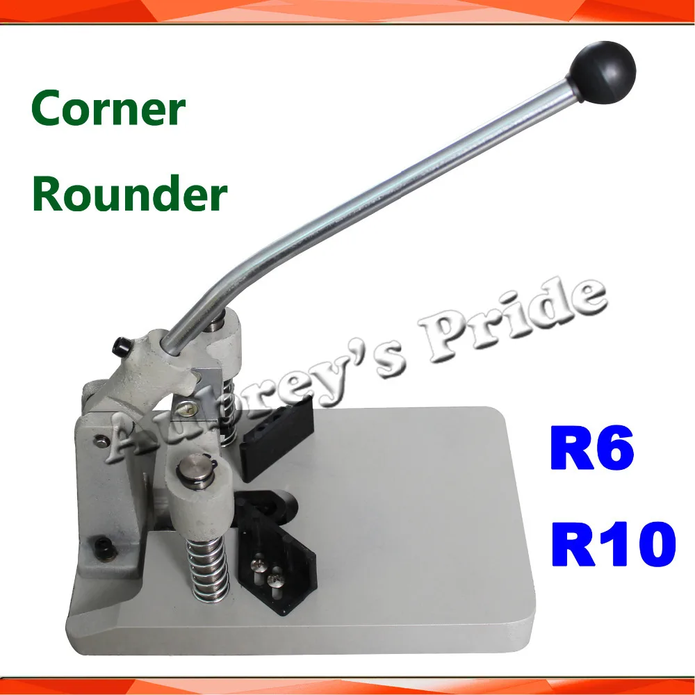 Free CP some Heavy Duty R6 R10 30MM Thickness All Metal ID Business PVC Paper Card Corner Rounder Die Cutter