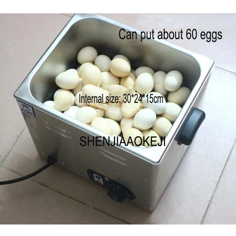 Estufa eléctrica para el hogar, máquina de hervir huevos de gran capacidad comercial de acero inoxidable de 220V, 2600W, 220v, 1 ud.