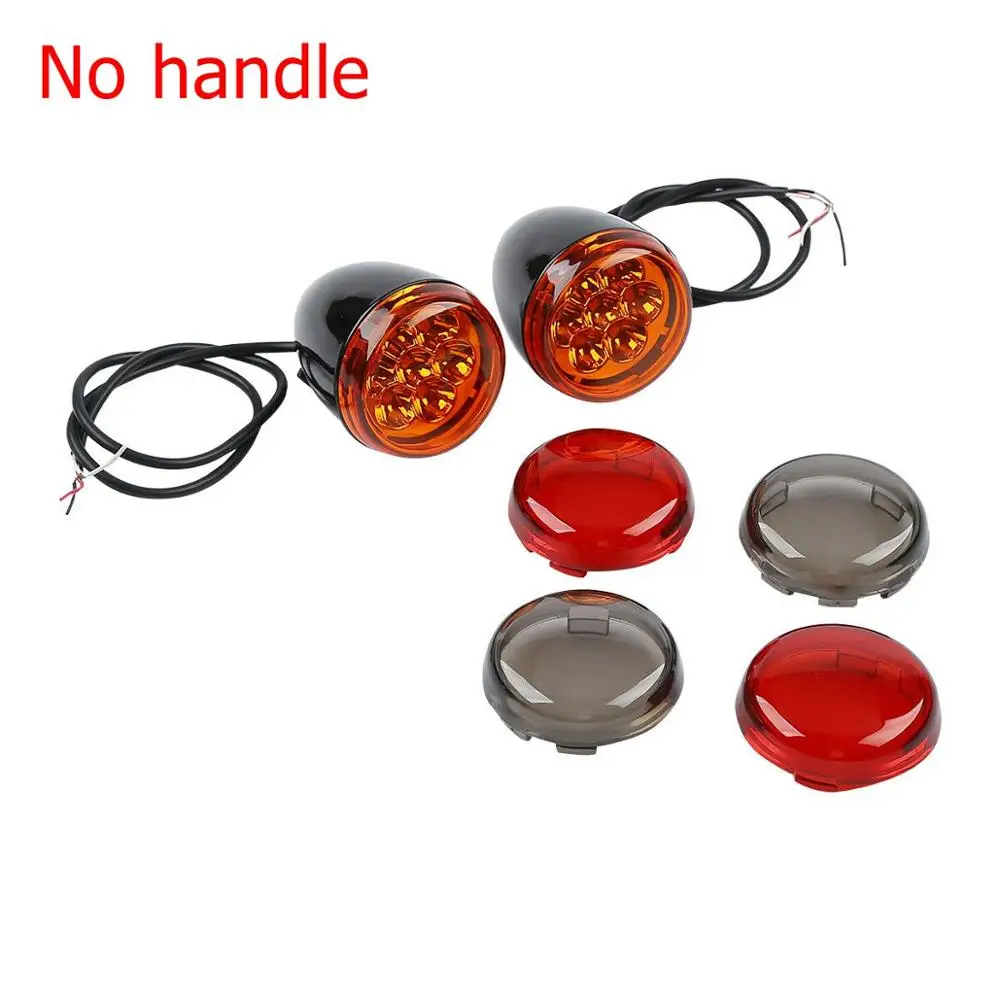 Motorcycle Amber LED Turn Signal Indicator Light For Harley Sportster XL 883 1200 1992-2016 15