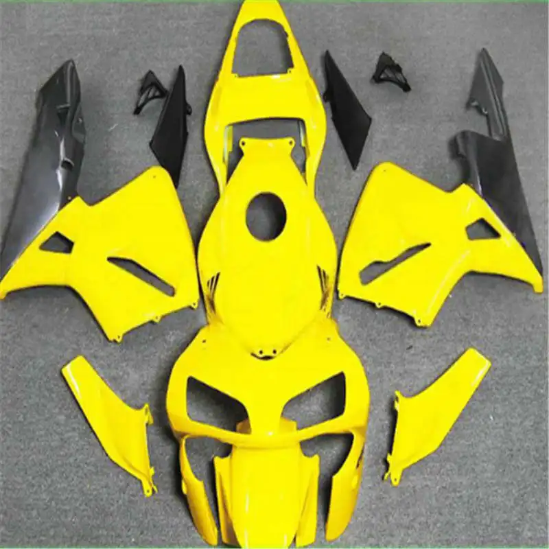 km full yellow Motorcycle Full Fairing KIT For CBR600RR 03 04 CBR 600RR CBR600 RR 2003 2004 2003-2004 ABS Plastic