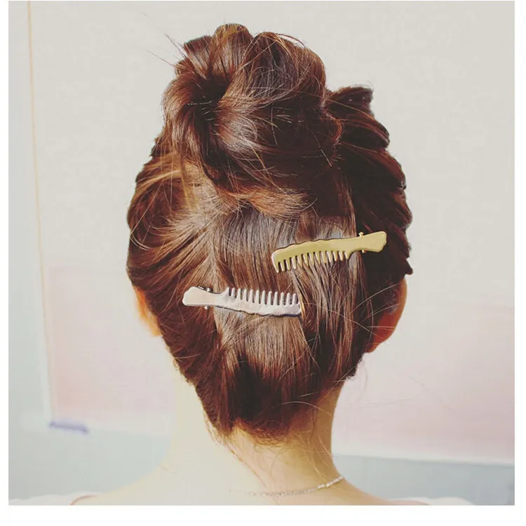 2020 New Product Launch Korean Version Of Duckbill Clip Hairpin Headdress The New Fashion Exquisite Personality Comb Bangs Clip