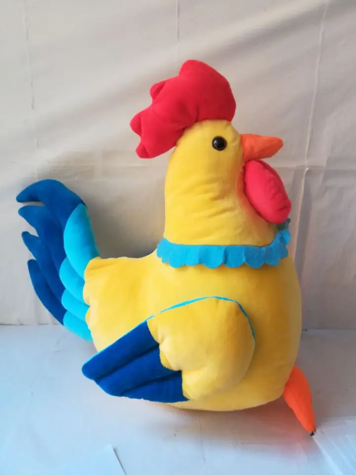 ตุ๊กตาไก่ขนนุ่มสีสันสดใส ขนาดใหญ่ 40x38 ซม. ของขวัญวันเกิด รุ่น w1719